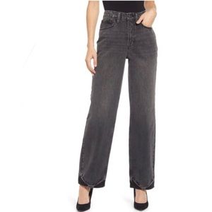 Good American Good 90s Loose Fit Jeans in Black 183 Size 8/29